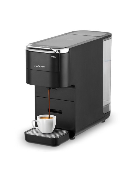 ROHNSON R-98055 ESPRESSO 20BAR 1545W ΑΛΕΣΜΕΝΟΥ ΚΑΦΕ KAI 4 ΤΥΠΟΥ ΚΑΨΟΥΛΕΣ