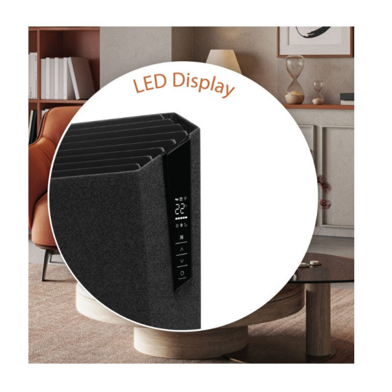 ROHNSON R-086 2000W CONVECTOR ΜΑΥΡΟΣ...