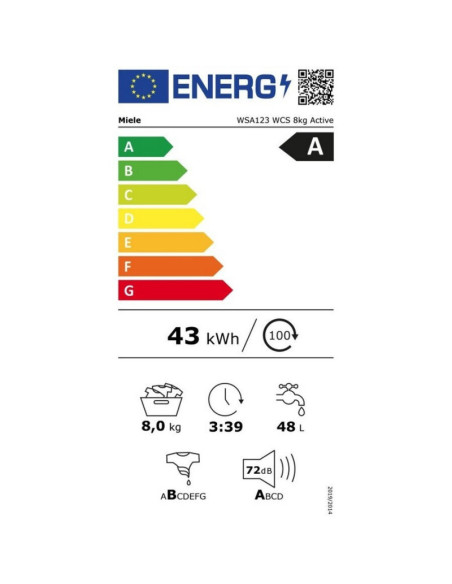 MIELE WSA123 WCS 8KGR 1400στρ A 12729510