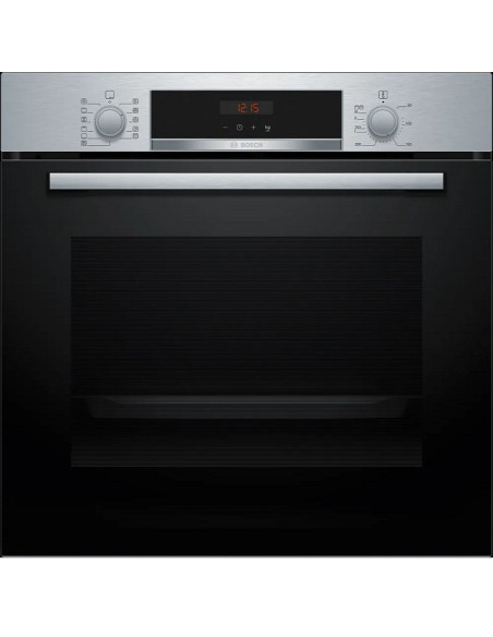 BOSCH HBA574ES3 ΑΝΩ ΠΑΓΚΟΥ ΙΝΟΧ 71lit ΠΥΡΟΛΗΣΗ ΜΕ 7 ΤΡΟΠΟΥΣ ΨΗΣ.