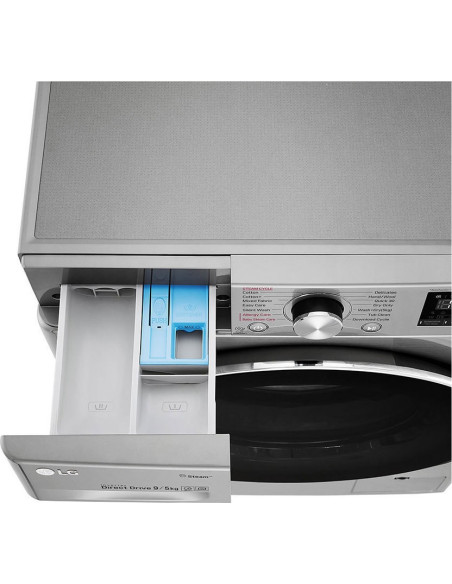LG F4DV408S2T 8kg/5kg 1400ΣΤΡ A SILVER
