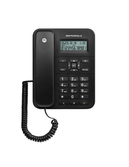 ΤΗΛΕΦΩΝΟ MOTOROLA CT202 ΜΑΥΡΟ ΕΝΣΥΡΜΑΤΟ